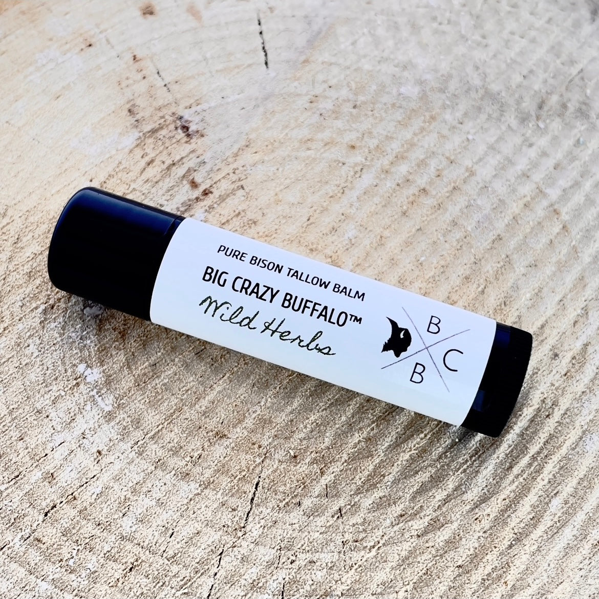 WEBSITE EXCLUSIVE! Wild Herb Bison Tallow Lip Balm - 5 Pack