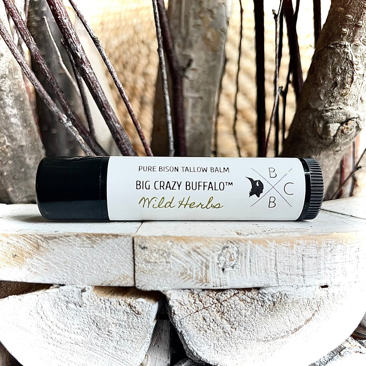 WEBSITE EXCLUSIVE! Wild Herb Bison Tallow Lip Balm - 5 Pack