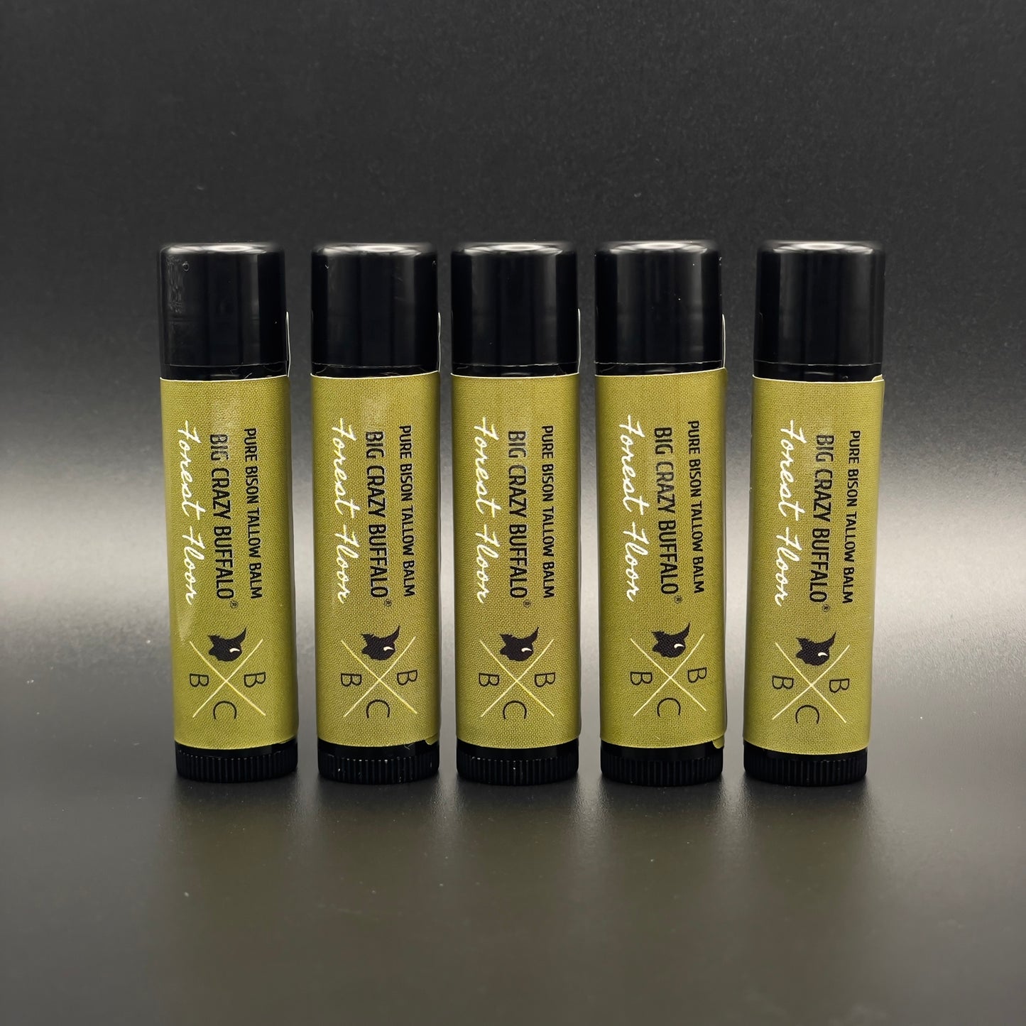 WEBSITE EXCLUSIVE! Forest Floor - Bison Tallow Lip Balm - 5 Pack