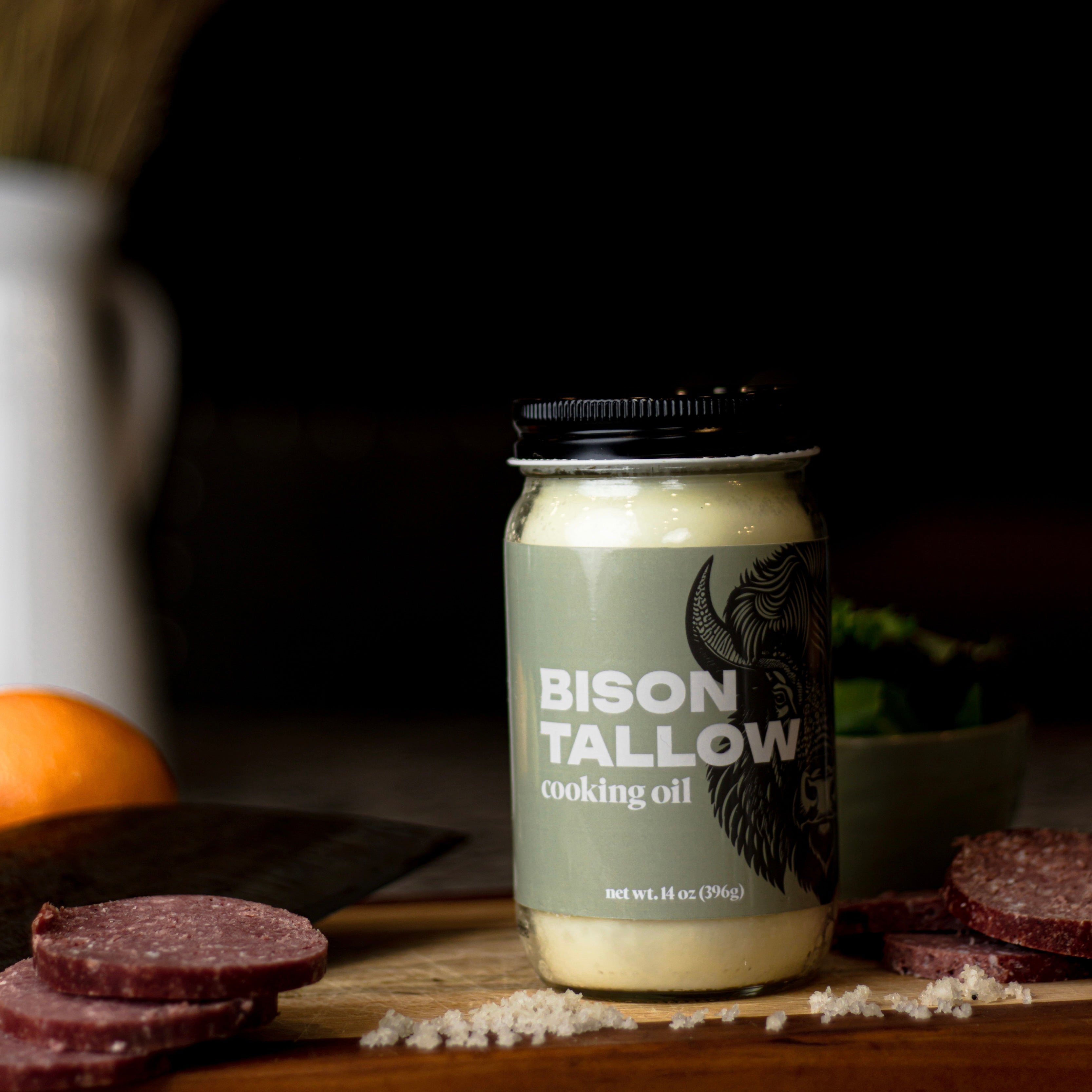 Bison Tallow Cooking Oil 2-Pack