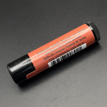 WEBSITE EXCLUSIVE! Cinnamon Bark - Bison Tallow Lip Balm - 5 Pack