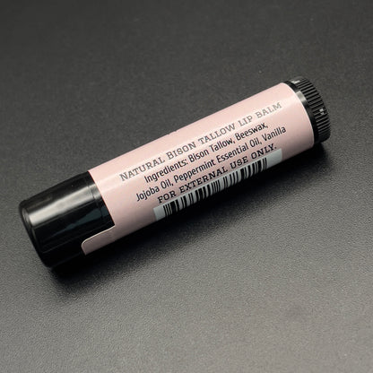 WEBSITE EXCLUSIVE! Vanilla Peppermint - Bison Tallow Lip Balm - 5 Pack