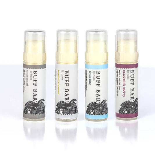 Bison Tallow Lip Balm - Variety Pack