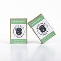 Buff Bar All Natural Soap packaging featuring the Ponderosa Pine Fragrance with a bison illustration on a white background.