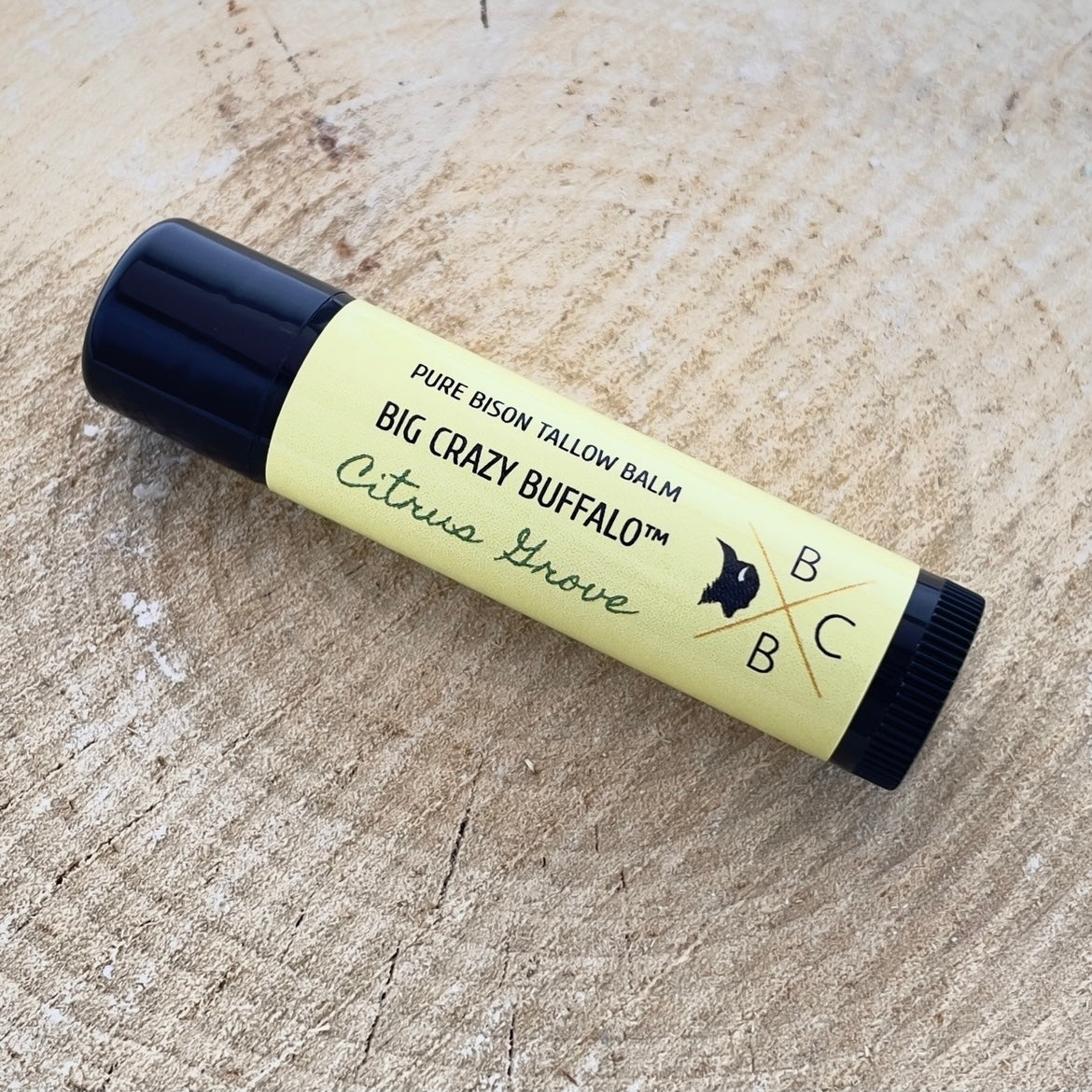 WEBSITE EXCLUSIVE! Citrus Grove - Bison Tallow Lip Balm - 5 Pack