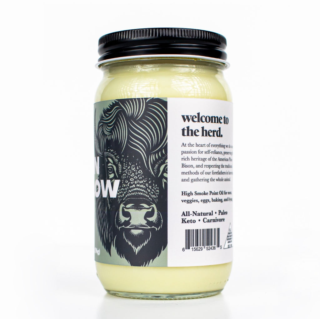 Edible Tallow, 14 oz Jar (food grade)