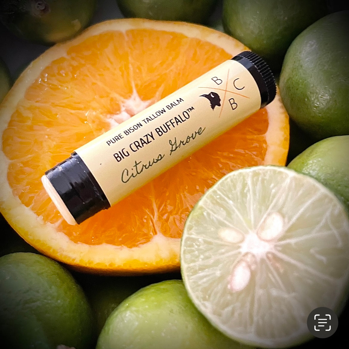WEBSITE EXCLUSIVE! Citrus Grove - Bison Tallow Lip Balm - 5 Pack