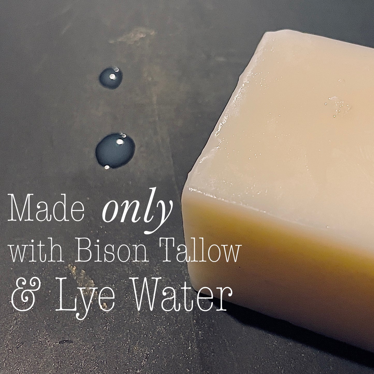Buff Bar ™ Bison Tallow Soap - Unscented