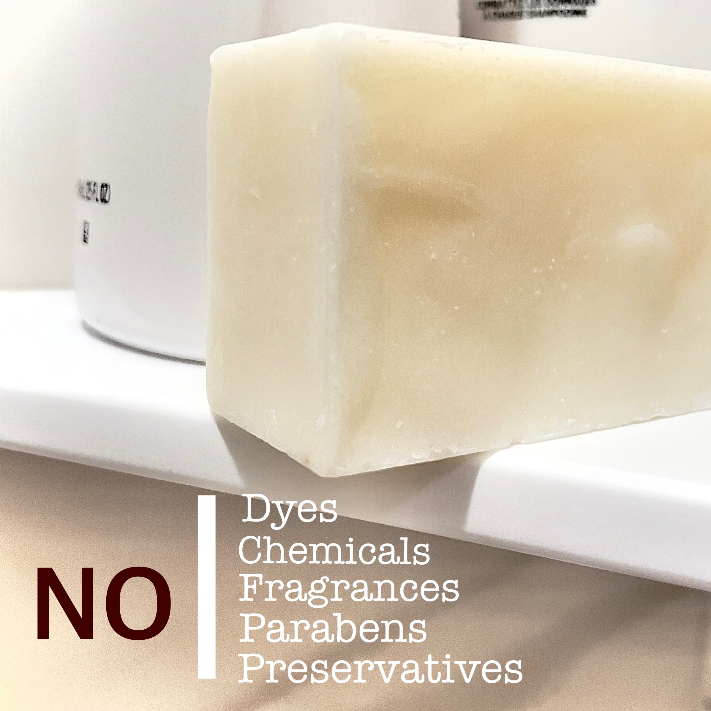 Unscented Bison Tallow Soap - Buff Bar ™