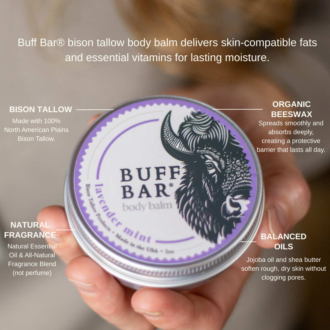 Lavender Mint Bison Tallow Body Balm
