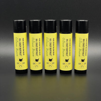 WEBSITE EXCLUSIVE! Citrus Grove - Bison Tallow Lip Balm - 5 Pack