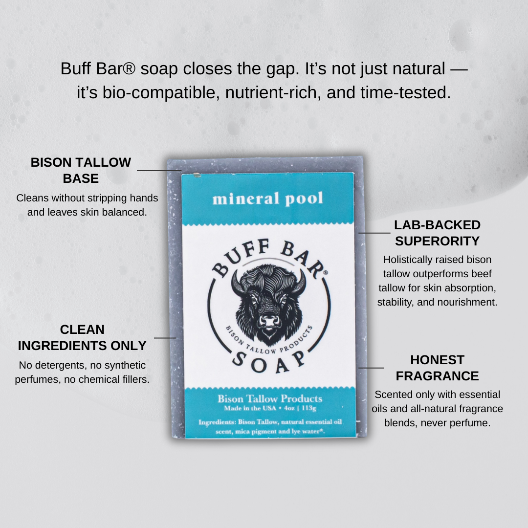 Mineral Pool Bison Tallow Soap