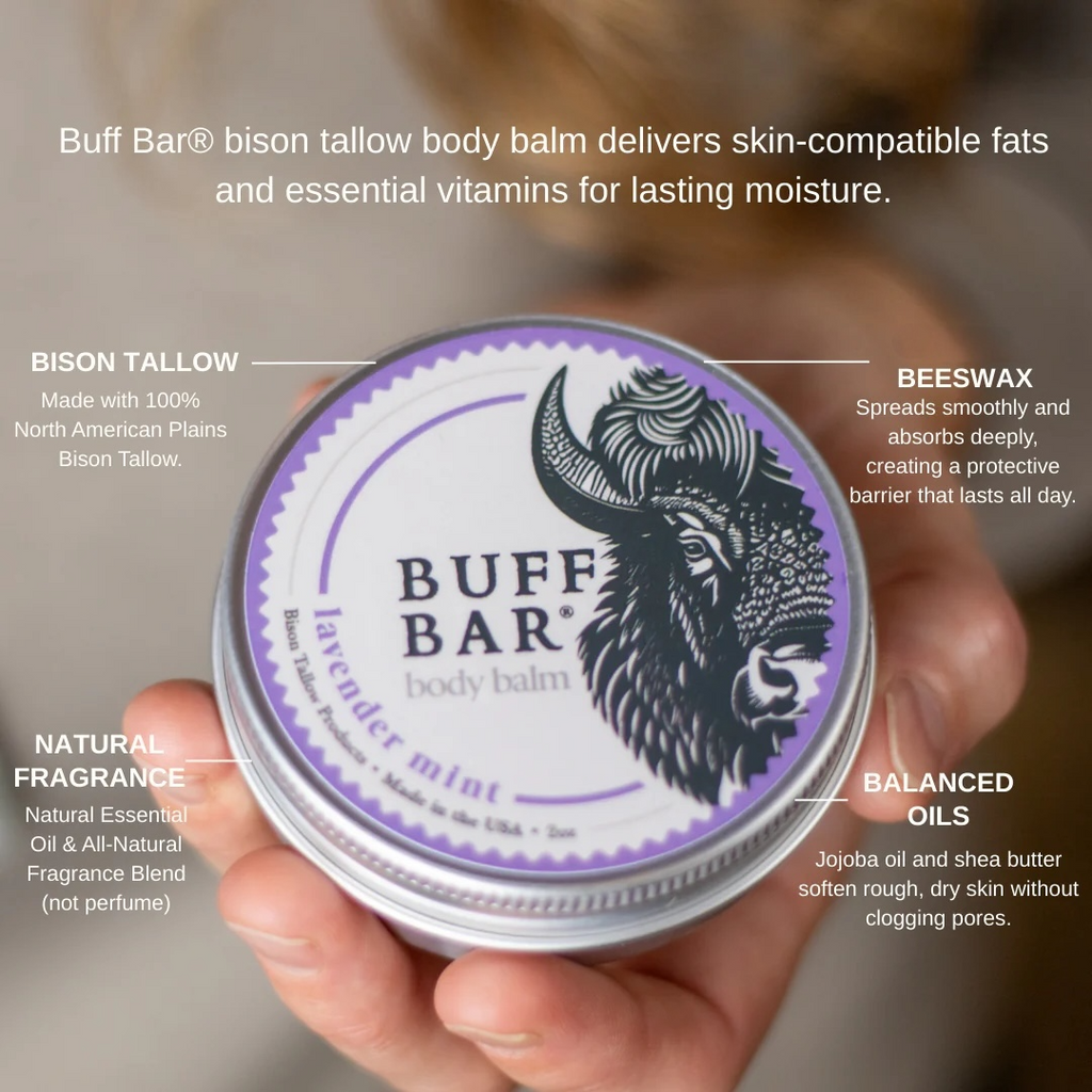 Lavender Mint Bison Tallow Body Balm