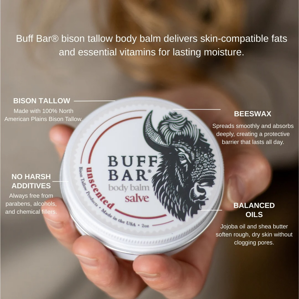 Unscented Bison Tallow Salve