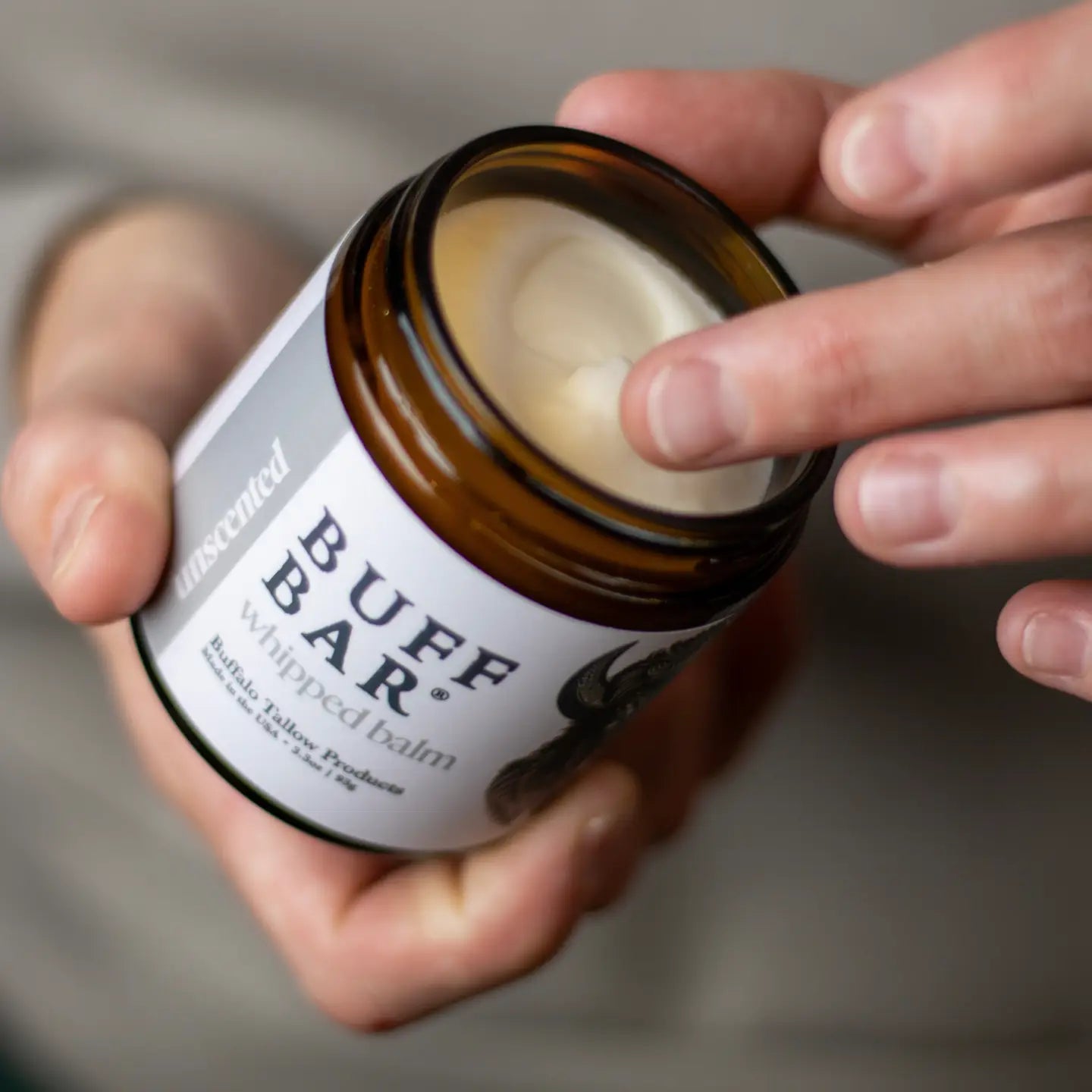 Bison Tallow Whipped Balm - Unscented Ships Late October 2025