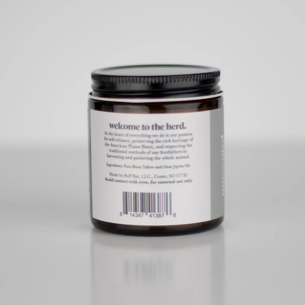Bison Tallow Whipped Balm - Unscented Ships Late October 2025