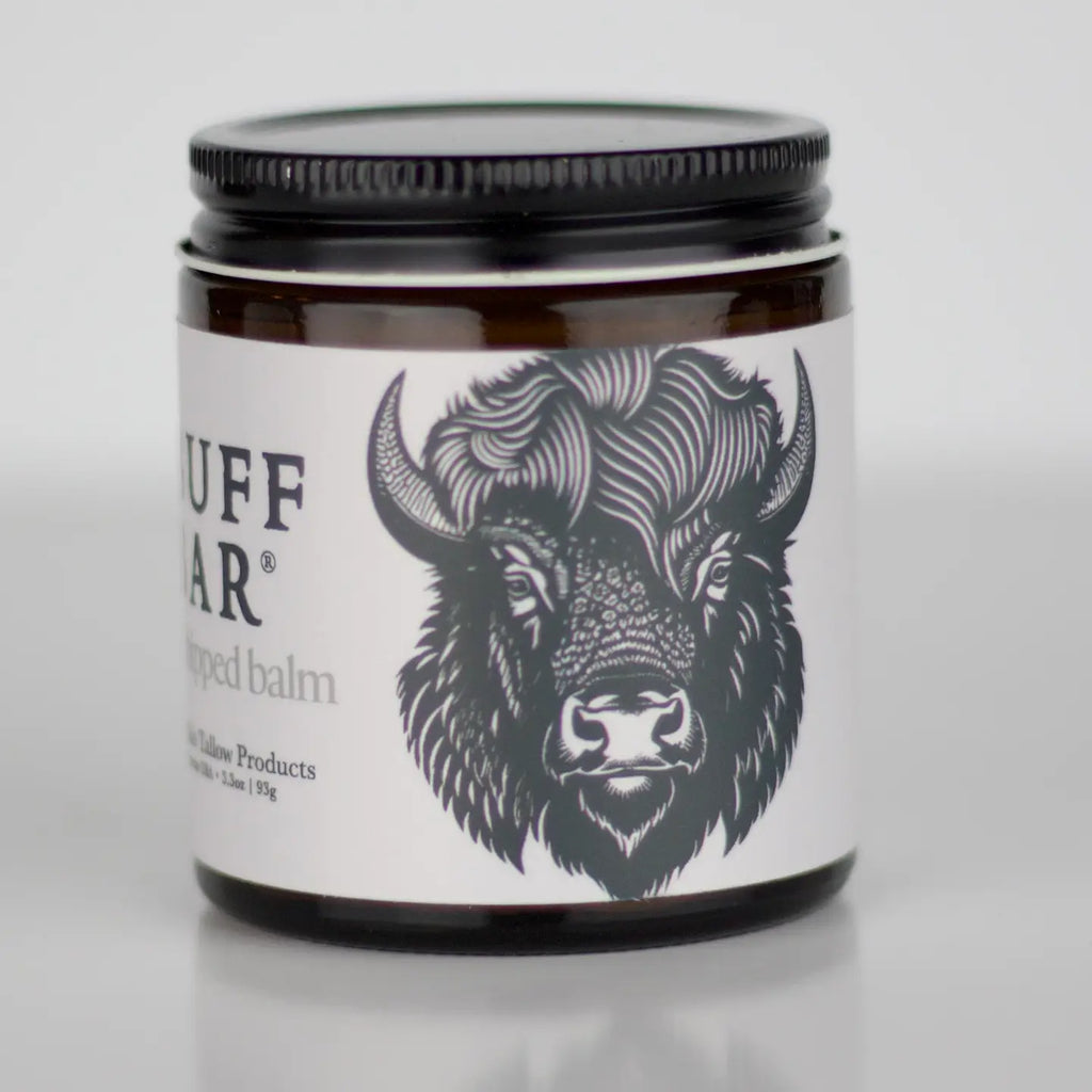 Bison Tallow Whipped Balm - Unscented Ships Late October 2025