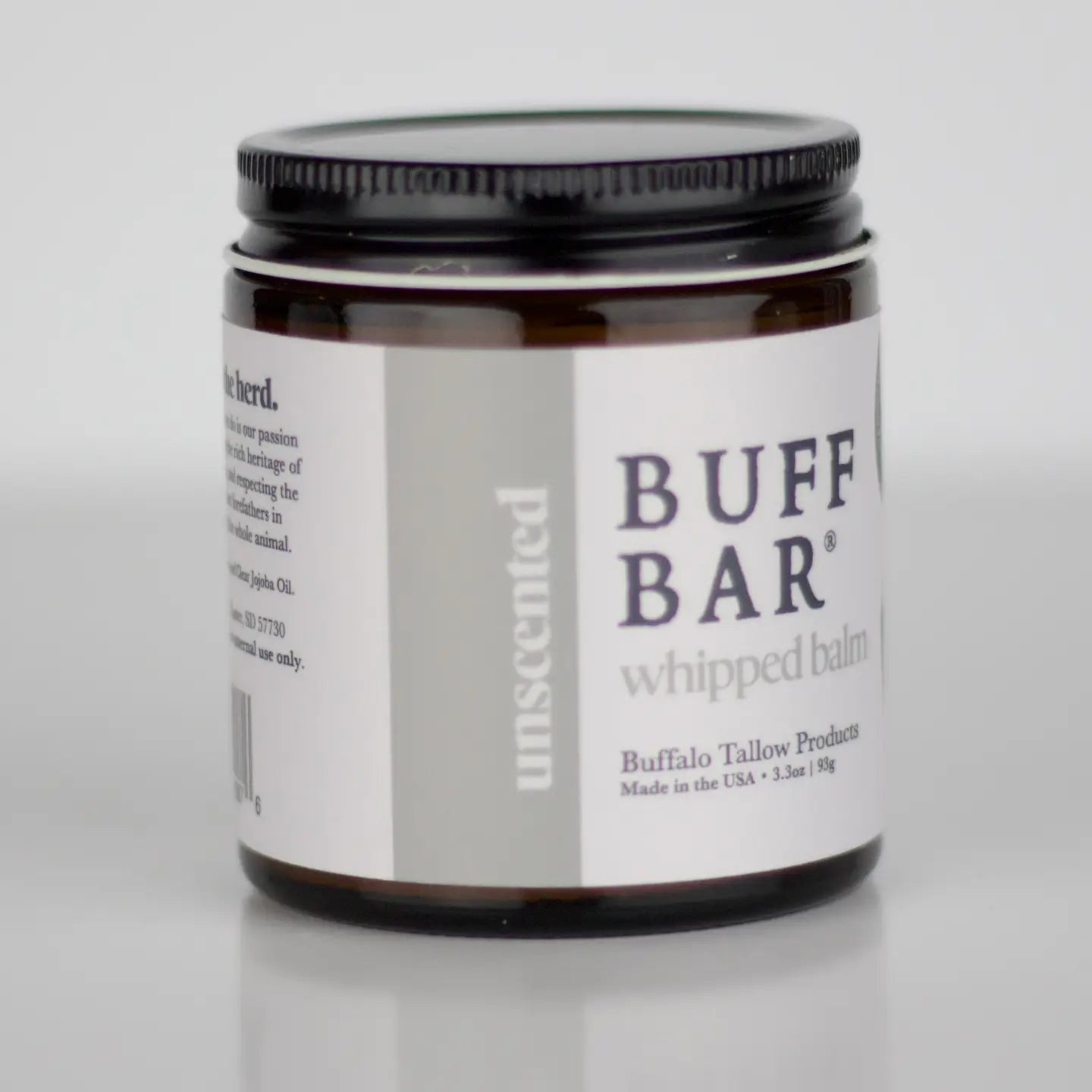 Bison Tallow Whipped Balm - Unscented Ships Late October 2025