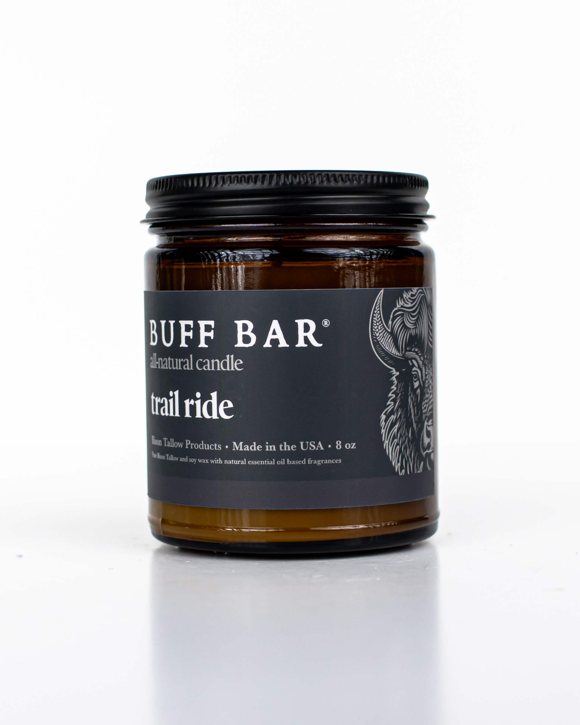 Bison Tallow Candle – Trail Ride