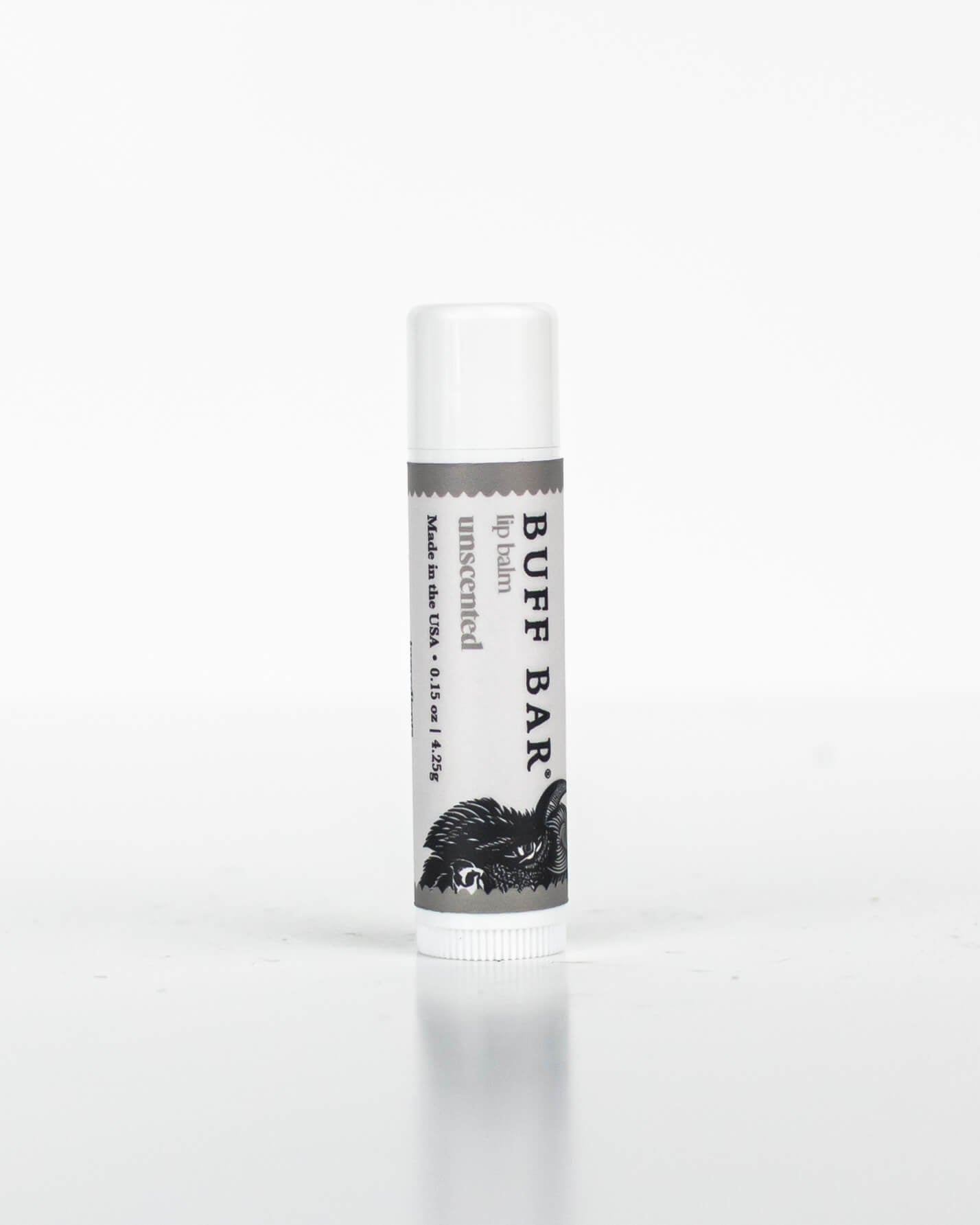 Unscented Bison Tallow Lip Balm 5 Pack