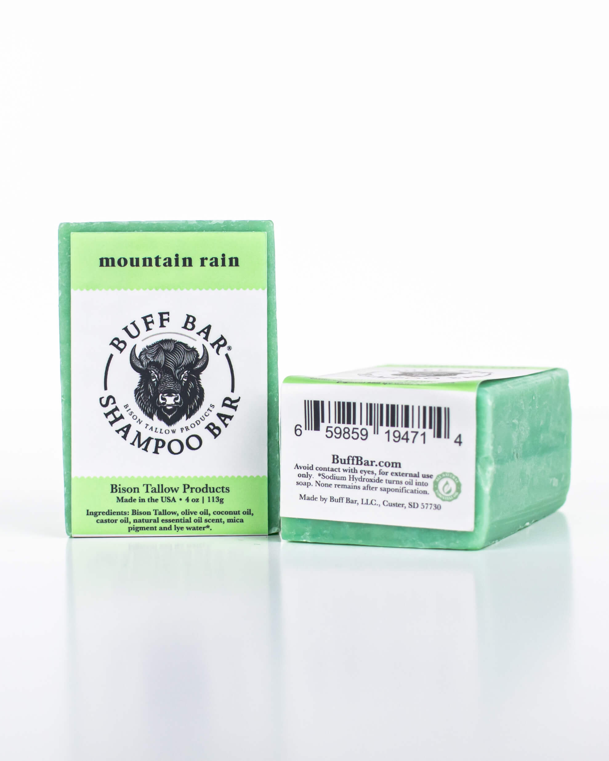 Bison Tallow Shampoo – Mountain Rain