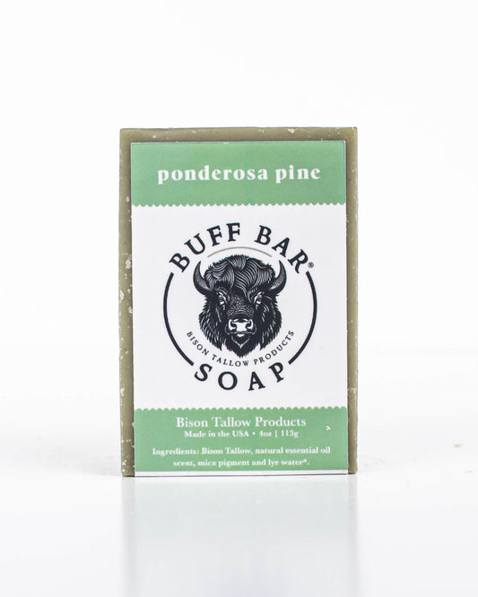 Bison Tallow Soap – Ponderosa Pine