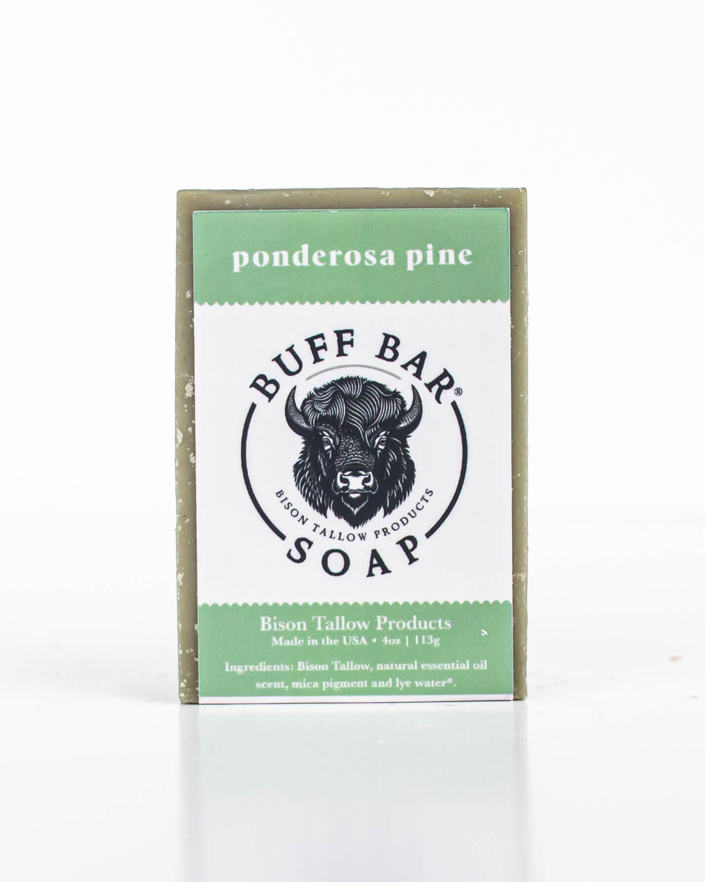 Bison Tallow Soap – Ponderosa Pine