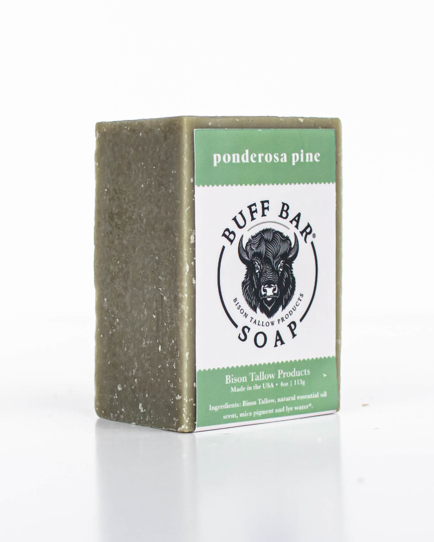 Bison Tallow Soap – Ponderosa Pine