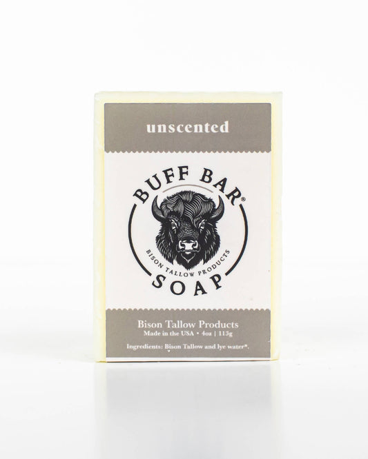 Bison Tallow Soap – Unscented