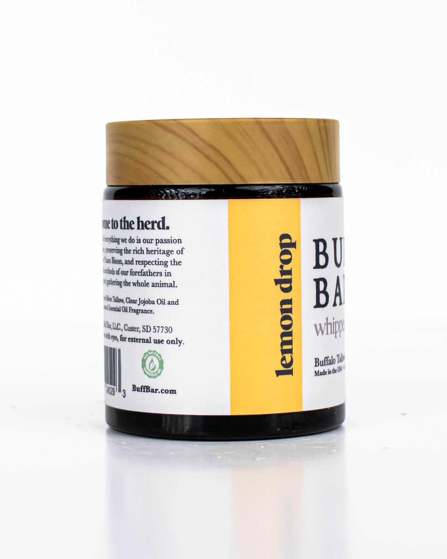 Whipped Bison Tallow Balm – Lemon Drop