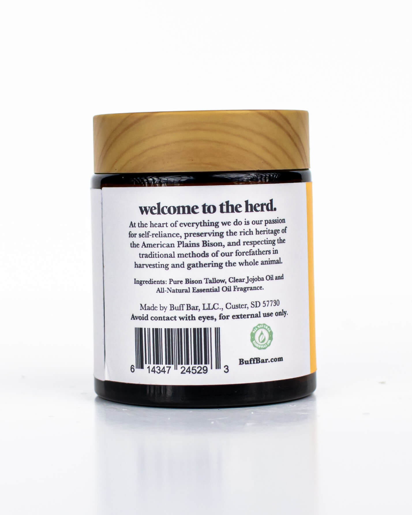 Whipped Bison Tallow Balm – Lemon Drop